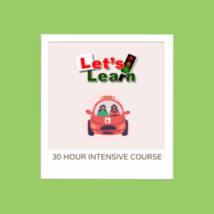 30 Hours Intensive Lessons<br>(taken over 1-5 weeks)