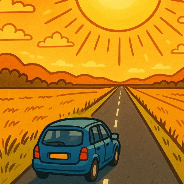 Driving in the Sun