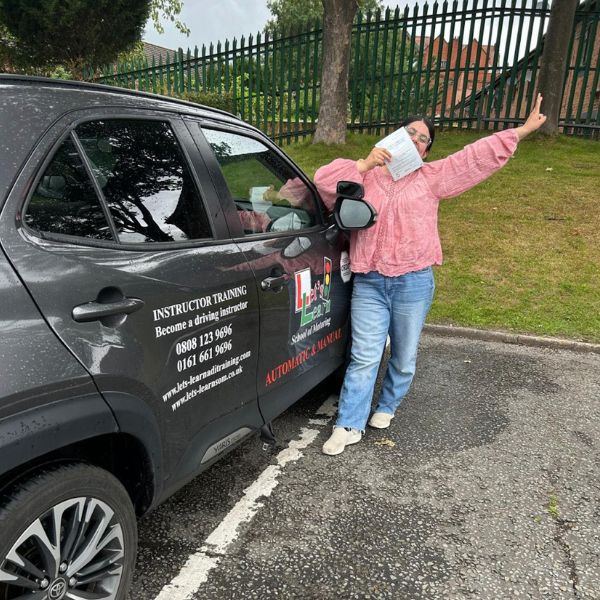 Passed Driving Test with 5 Minors Passed Driving Test with 5 Minors