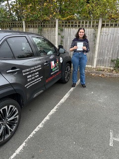 Learner Passed Driving Test