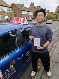 Owen Passed Driving Test
