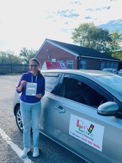 Tanya Passed Driving Test